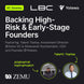 Venture Capital Stories: Backing High-Risk and Early-Stage Founders